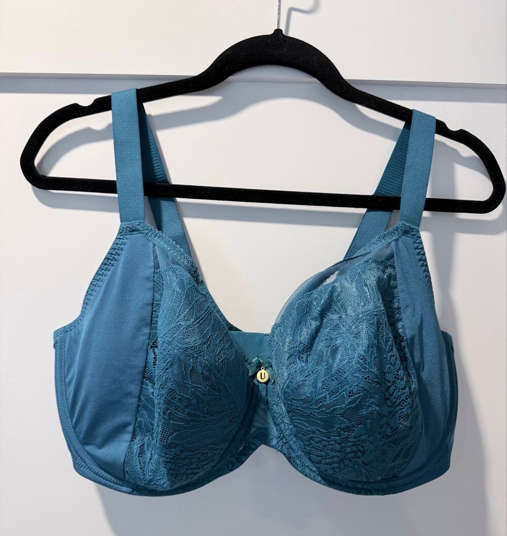 BNWT Paige Flexwire Lightly Padded Bra | 38i | Peacock